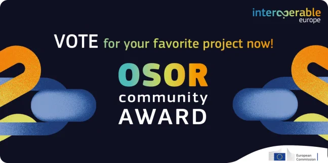 OSOR community award banner
