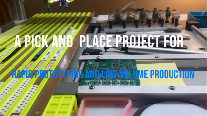 From the #Pick&Place to the finished board (the #ESPy32). Project which involves the presentation of all the phases from the design of the diagram, to the definition of the PCB, by means of CAD, to the creation of the circuit, to the assembly of the SMD components, through the specifically created Pick&Place, up to the passage in a controlled temperature oven for welding and finally testing. Both for educational purposes and for Maker projects.
