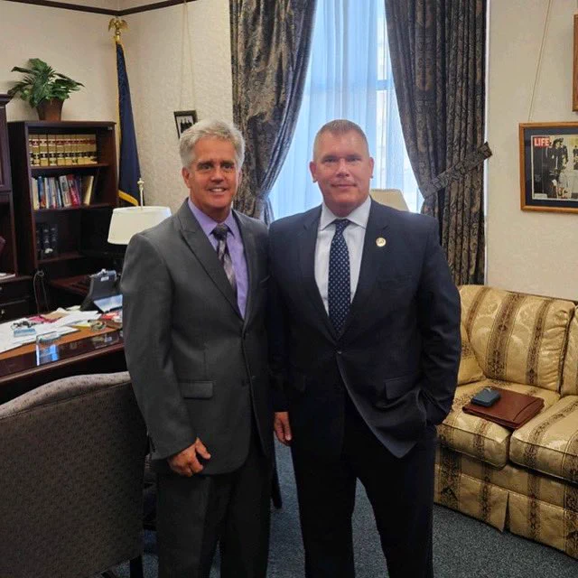 In my Capitol office with PA Inspector General Lucas Miller