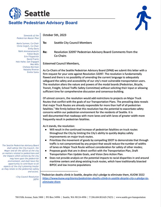 Screenshot of formatted letter with comments from the SPAB co-chairs.  Refer to the main Tweet for a link to a text-based copy.