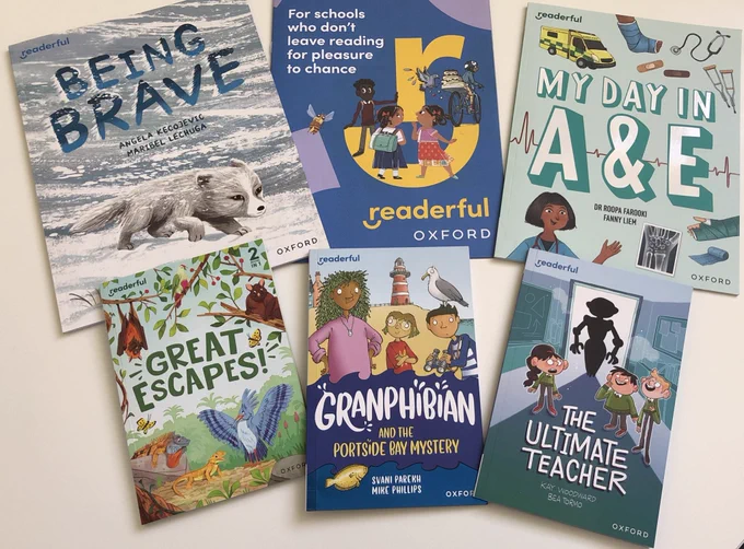 Readerful taster pack for primary schools with five free books