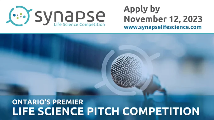 Applications for Innovation Factory's Synapse Life Science Pitch Competition are now open!