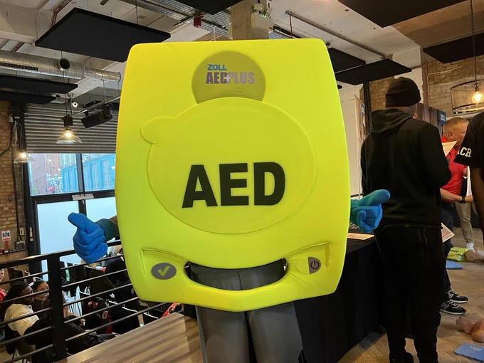 AED mascot!
