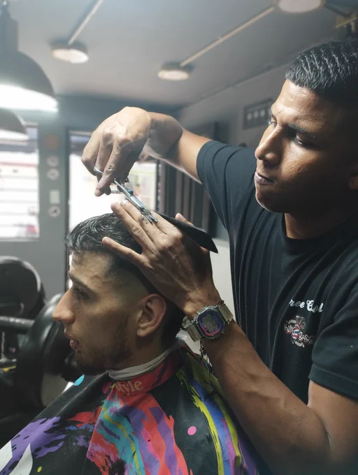 Corte de barbero