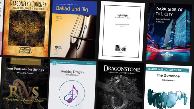 Covers of instrumental music compositions