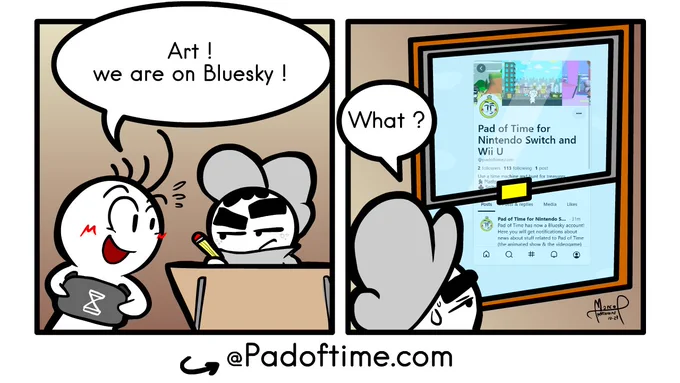 Art! we are on Bluesky