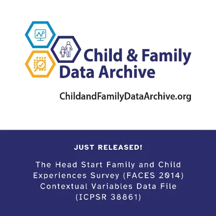 Just Released! The Head Start Family and Child Experiences Survey (FACES 2014) Contextual Variables Data File