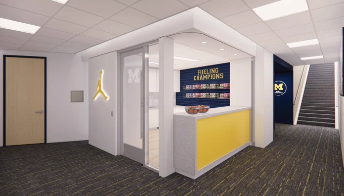 The Board of Regents approved a locker room renovation in the William Davidson Player Development Center, which will be completed by Fall 2024