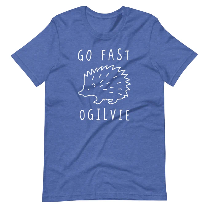 A beautiful, minimalistic design of one of nature's fastest predators.