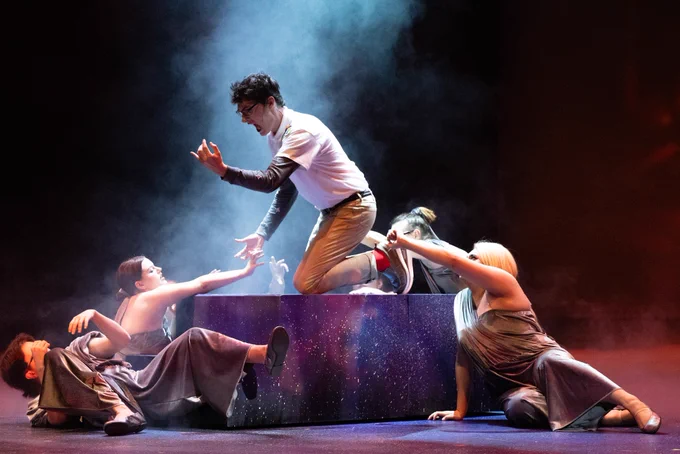 Photo from the play ‘A Wrinkle in Time’ with University of Montana theater students