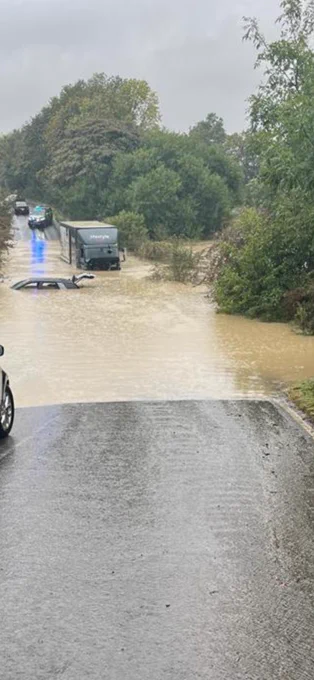 Flooding in Derbyshire