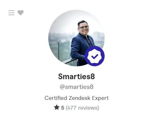 
I'm a Certified Zendesk Administrator, Zendesk Guide, and Zendesk Talk Specialist with 10  years experience using/administering/developing Zendesk. Through my business, I became Zendesk Implementation and Technology Partner.


If you are going to purchase or recently purchased a Zendesk account and don't know how to make it work for your business needs, I'm here to help.

The process starts with evaluating your current online support process:

What support channels do you provide to your customers? (email, phone, chat, social)

How many agents do you have on Zendesk?

Your business-specific requirements (e.g. connect Zendesk with Woocommerce, Shopify, etc)

Once the requirements are confirmed, I will apply the best practice and come up with a proposal to set up your Zendesk. I will outline the detailed scope, timeline, and cost. 
