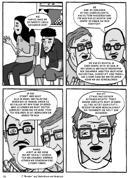 Screenshot: Comic, Parents Circle
