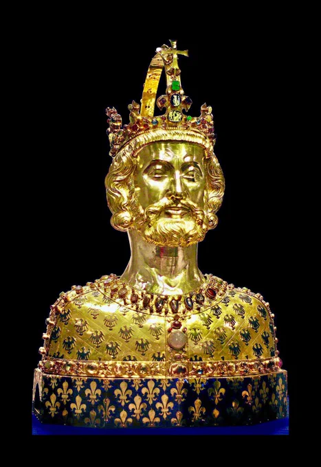 Bust of Charlemagne (14th century)