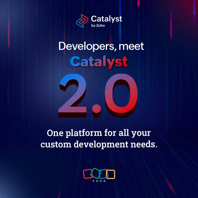 Catalyst 2.0, one platform for all your development needs
