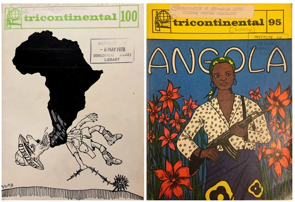 Covers from the bulletins of the Organization of Solidarity of the Peoples of Asia, Africa and Latin America : publications. Organization of Solidarity of the Peoples of Asia, Africa and Latin America.