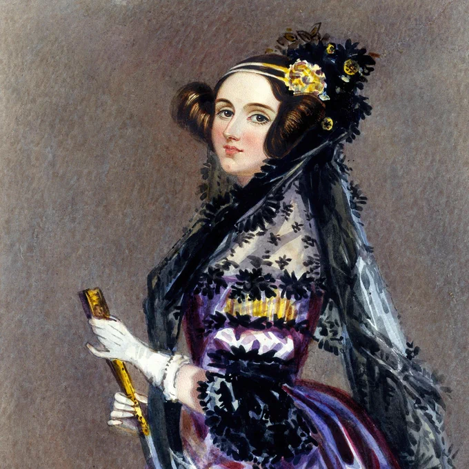 “Ada Lovelace portrait” (by [Alfred Edward Chalon - Science & Society Picture Library, via Wikimedia Commons