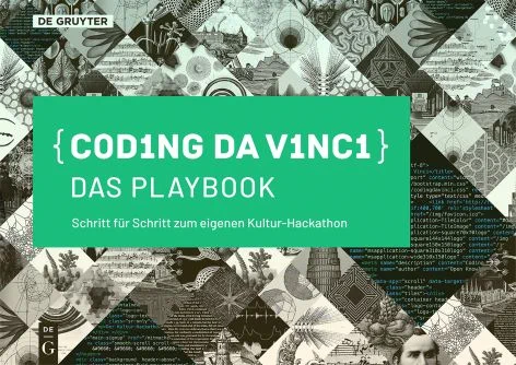 Screenshot Coding Da Vinci Playbook mit Inschrift "Schritt für Schritt zum eigenen Kultur-Hackathon"