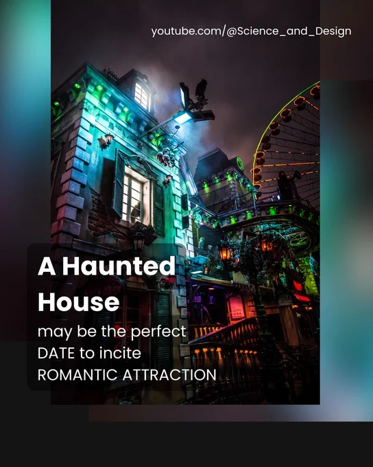 A Haunted House may be the perfect date to incite Romanic Attraction. Photo by Robert Heiser on Unsplash