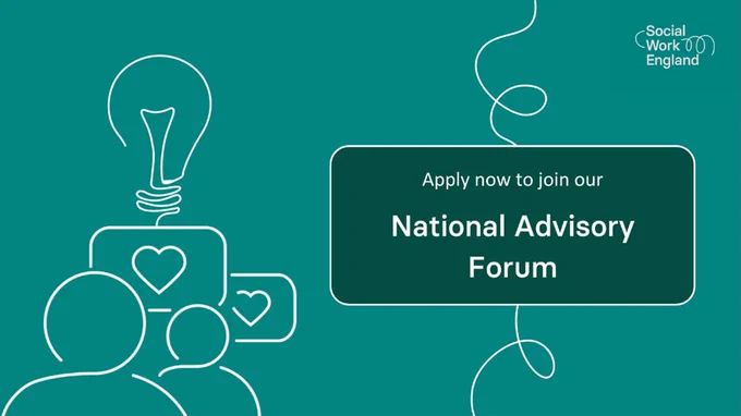 Apply now to join our National Advisory Forum