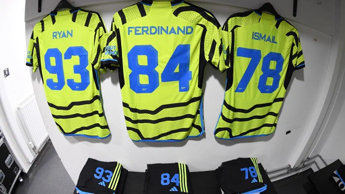 Arsenal U21 changing room