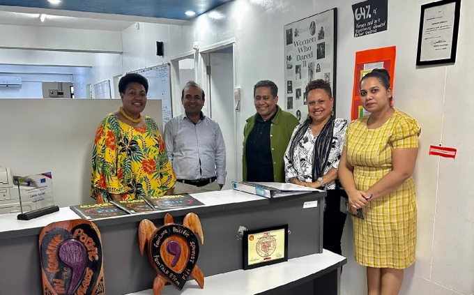 @FEMlinkPacific office in Fiji