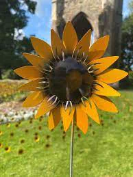 Sunflower Sculpture at St Richard's Celebration Garden
