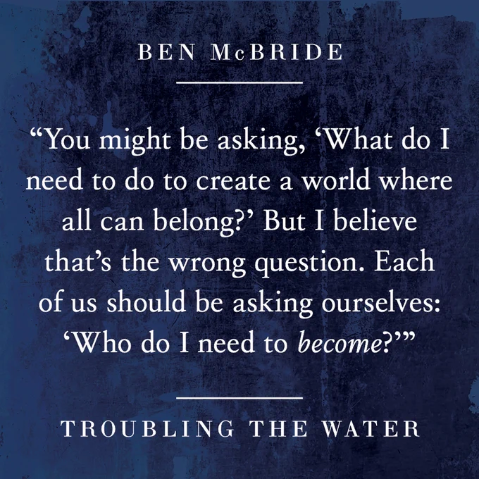 “You might be asking, ‘What do I need to do to create a world where all can belong?’ But I believe that’s the wrong question. Each of us should be asking ourselves: ‘Who do I need to become?’”