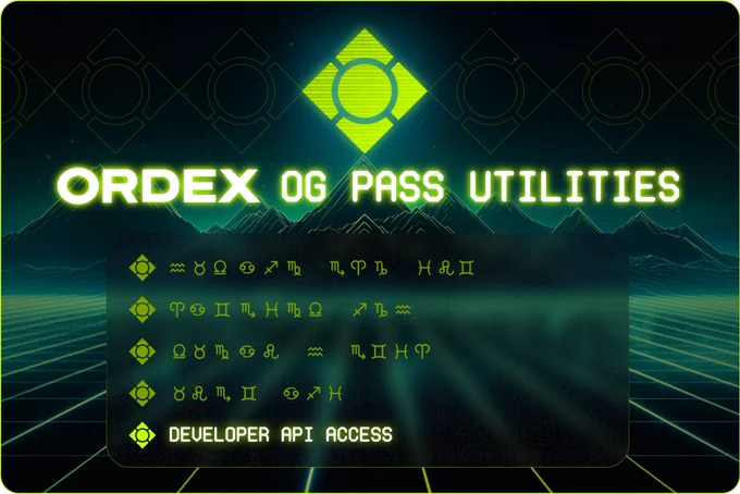 Ordex Developer API