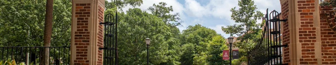 University of South Carolina campus, Horseshoe gates