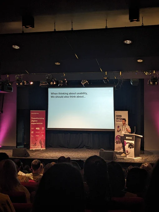 Doron on stage at Interact London