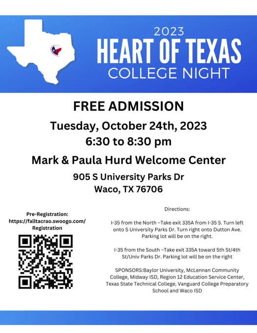 Heart of Texas College Night