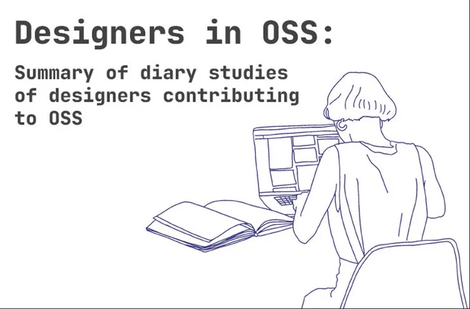 Designers in OSS: Summary of diary studies of designers contributing to OSS