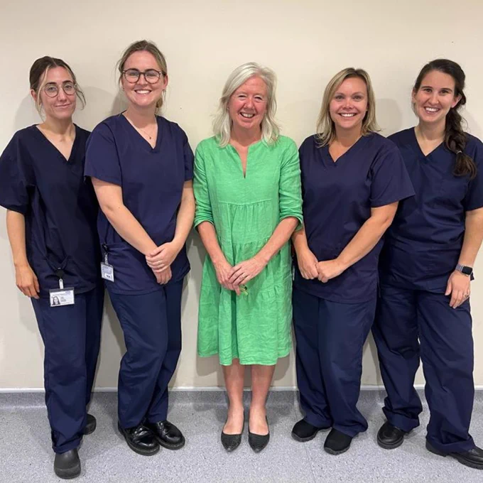 Team of orthoptists