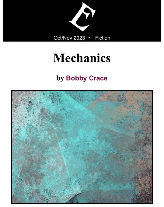 Mechanics by Bobby Crace for Eclectica Magazine