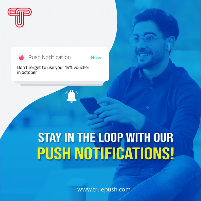 Stay in the loop with our push notifications! 