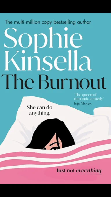 Image of the book cover of The Burnout by Sophie Kinsella