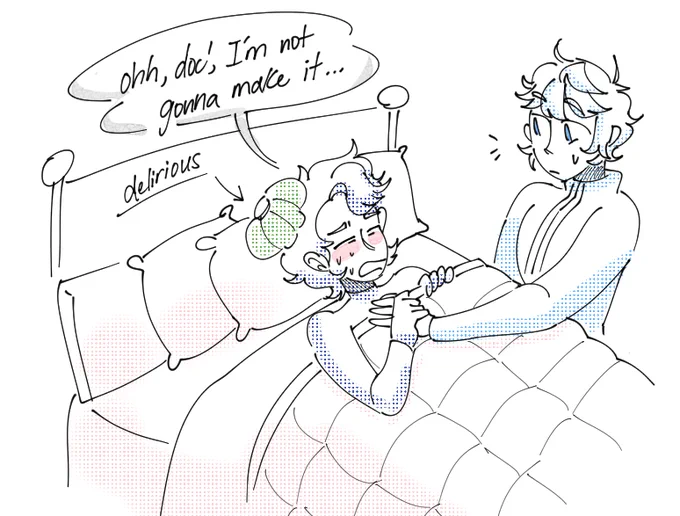 sampo, delirious : ohh, doc', im not gonna make it...