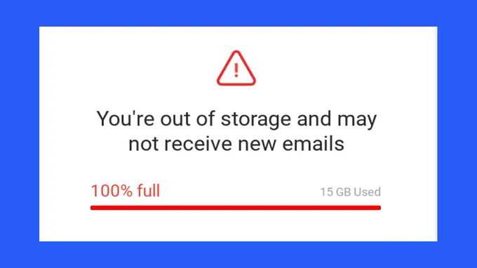 Email Inbox Storage Full. Clean it with GoodByEmail using a privacy-first approach.