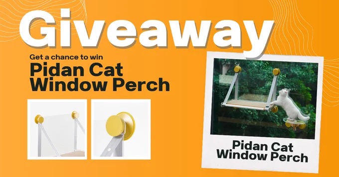 Pidan giveaway