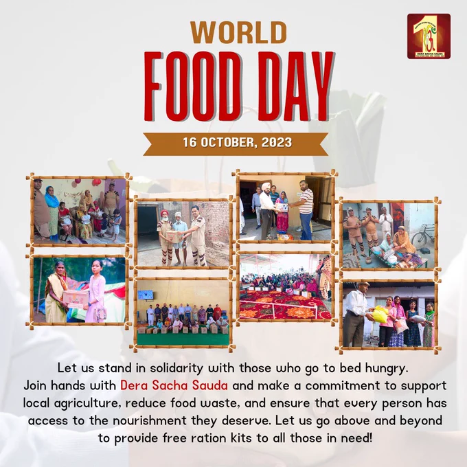 This World Food Day, let's remember that food isn't just a meal; it's a source of life, culture, and connection. Together, we can work towards a world where every plate is filled, and no one goes to bed hungry. Let's create a better future where healthy and nutritious food is a universal right.