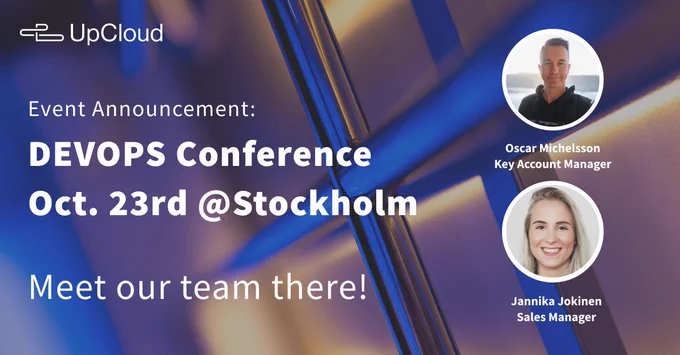 DEVOPS Conference Stockholm. Meet our team there!