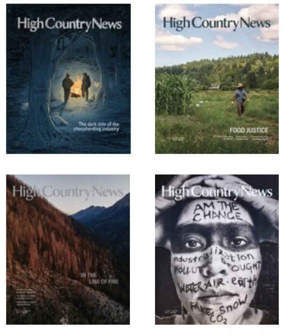 @highcountrynews magazine covers