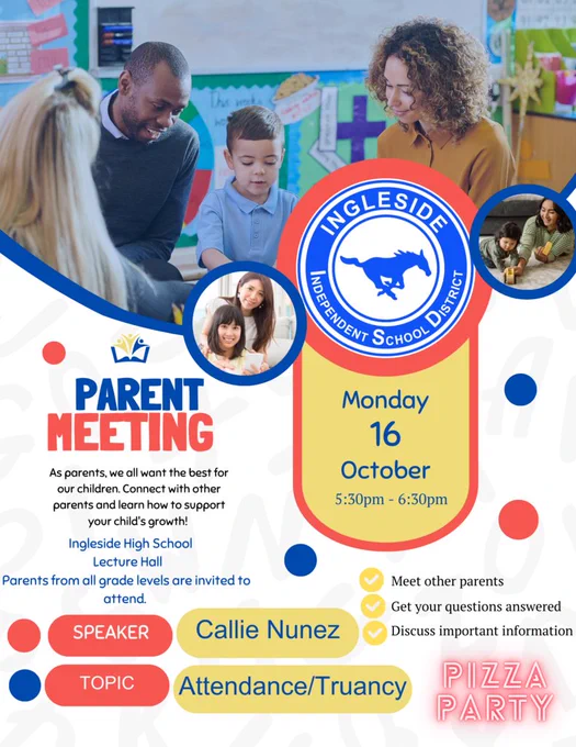 Parent Meeting Flyer