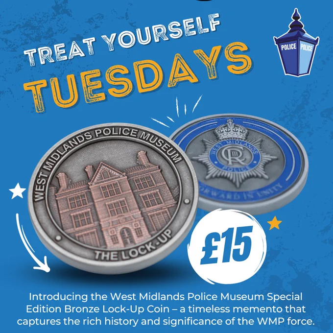 bronze wmp museum coin
£15
treat yourself tuesdays