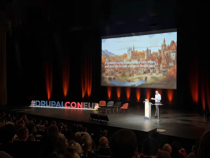 Driesnote at DrupalCon Europe