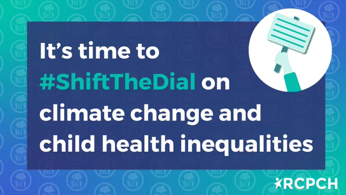 It's time to #ShiftTheDial on climate change and child health inequalities