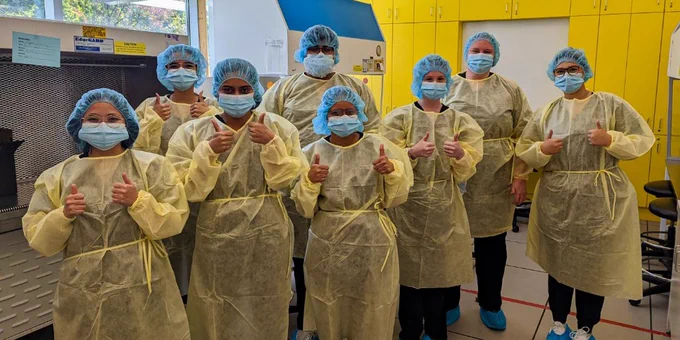 Pharmacy Technician Students at Fleming College