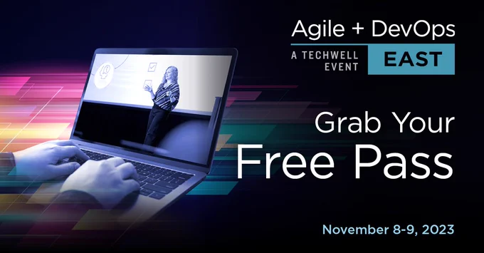 Grab your free pass to Agile   DevOps East