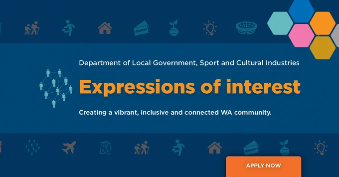 Expressions of interest branded graphic